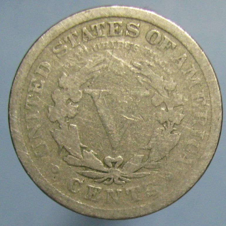 1908-Liberty-Nickel-With-A-Huge-Obverse-Lamination